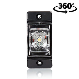 Compact LED Position Light with Side Mount