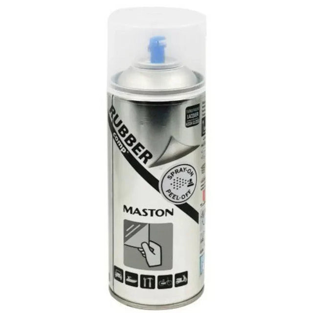 Peelable Rubber Coating Spray, Clear High Gloss, 400ml - RUBBER