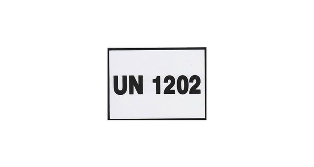 ADR UN1202 Diesel Sticker (7.5-10cm)