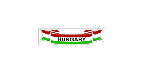 Hungary Wimpel Sticker