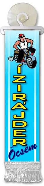 Mini Flag with Custom Text