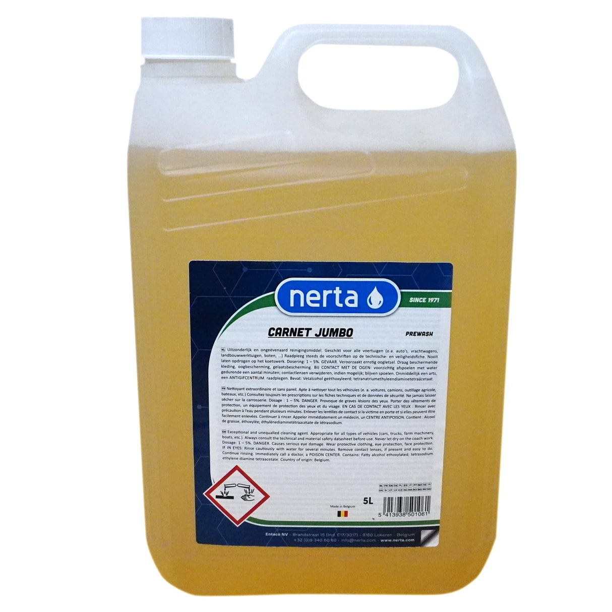 Nerta Carnet Jumbo 370 Active Foam Pre-Wash 5L