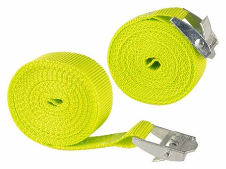 Cargo Tie-Down Straps 25mm x 2.5m (Pair)