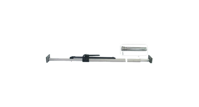 Spring-Loaded Cargo Bar with Rubber Feet, Adjustable 2.35-2.72 m