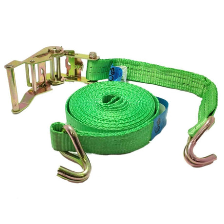 Complete Ratchet Strap 2 Ton Green