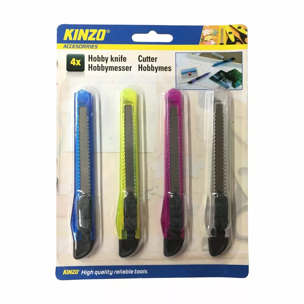KINZO Utility Knife Set Small 4pcs