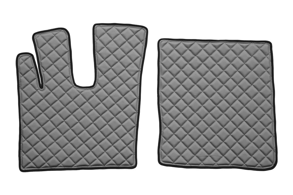 Quilted Faux Leather Floor Mat for DAF XF Euro 6 Automatic