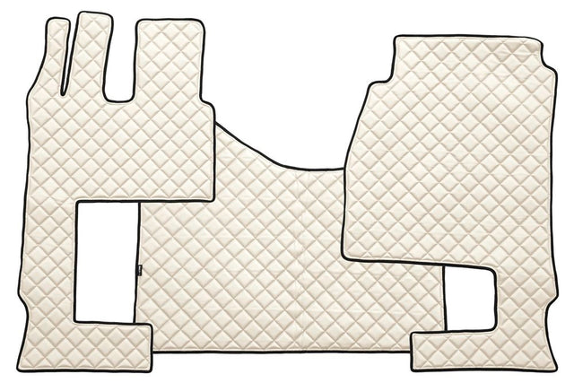 Quilted Faux Leather Floor Mat for Mercedes-Benz Actros MP4 – Folding Passenger Seat