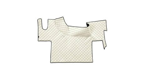 Quilted Faux Leather Floor Mat for Renault T Flat-Floor