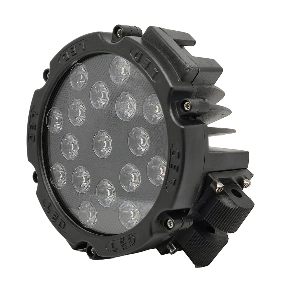 51W Round LED Driving Light – White