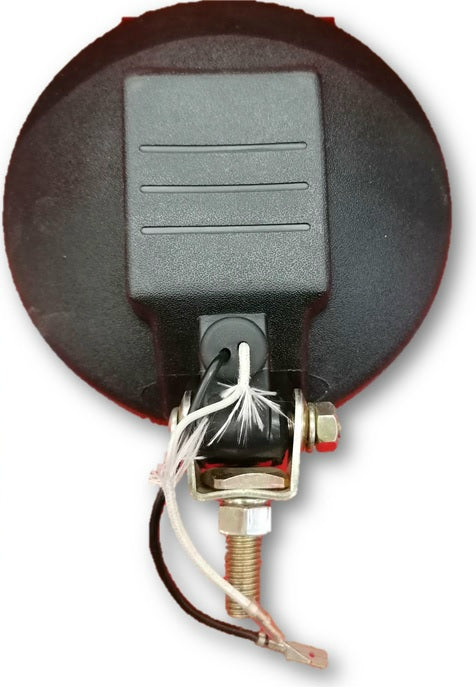 Runder Fernscheinwerfer, weiß, mit 12V H3 Leuchtmittel, 150 mm