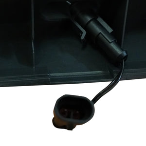 Heated Ramp Mirror with Metal Ring for Iveco – 284x185mm