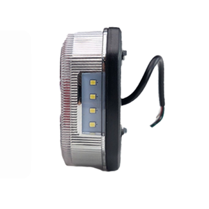 LED Trailer Tail Light with 4 Functions & Reflector, 12V/24V