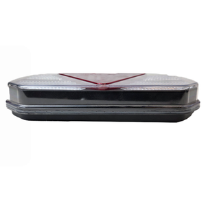 LED Rear Light, 6-Function, Triangle Reflector, 12V-24V