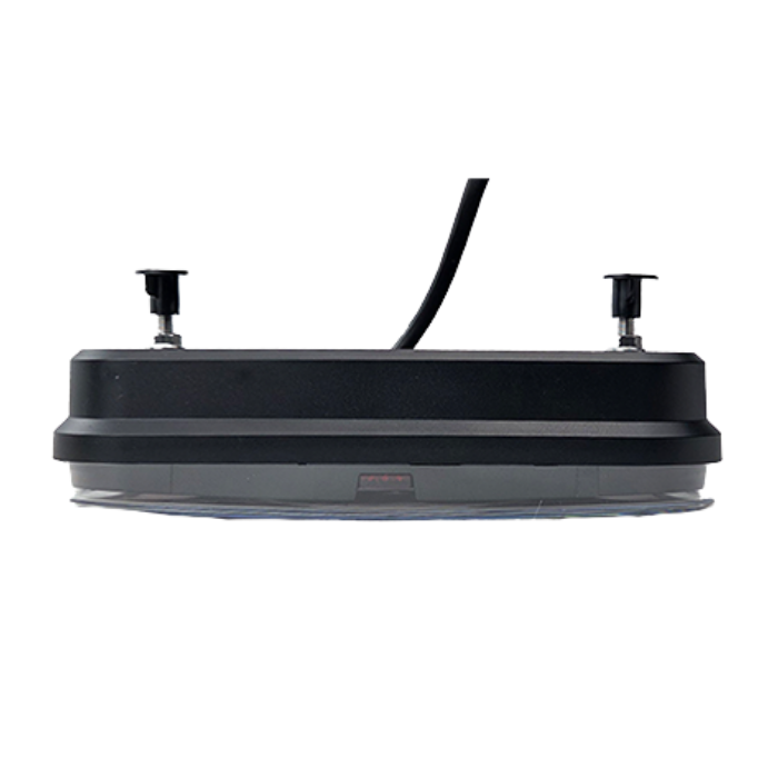 LED Rear Light with 5 Functions and Triangle Reflector, 12V