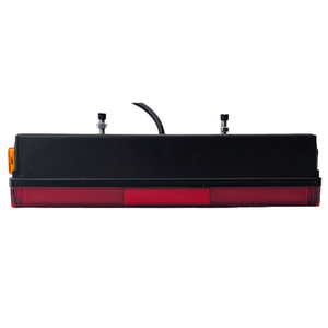 Universal 7-Function LED Tail Light with License Plate Holder 12-24V