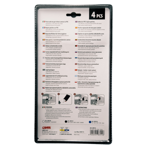 Tarpaulin Repair Patch Set – 4 pcs, 15x21 cm