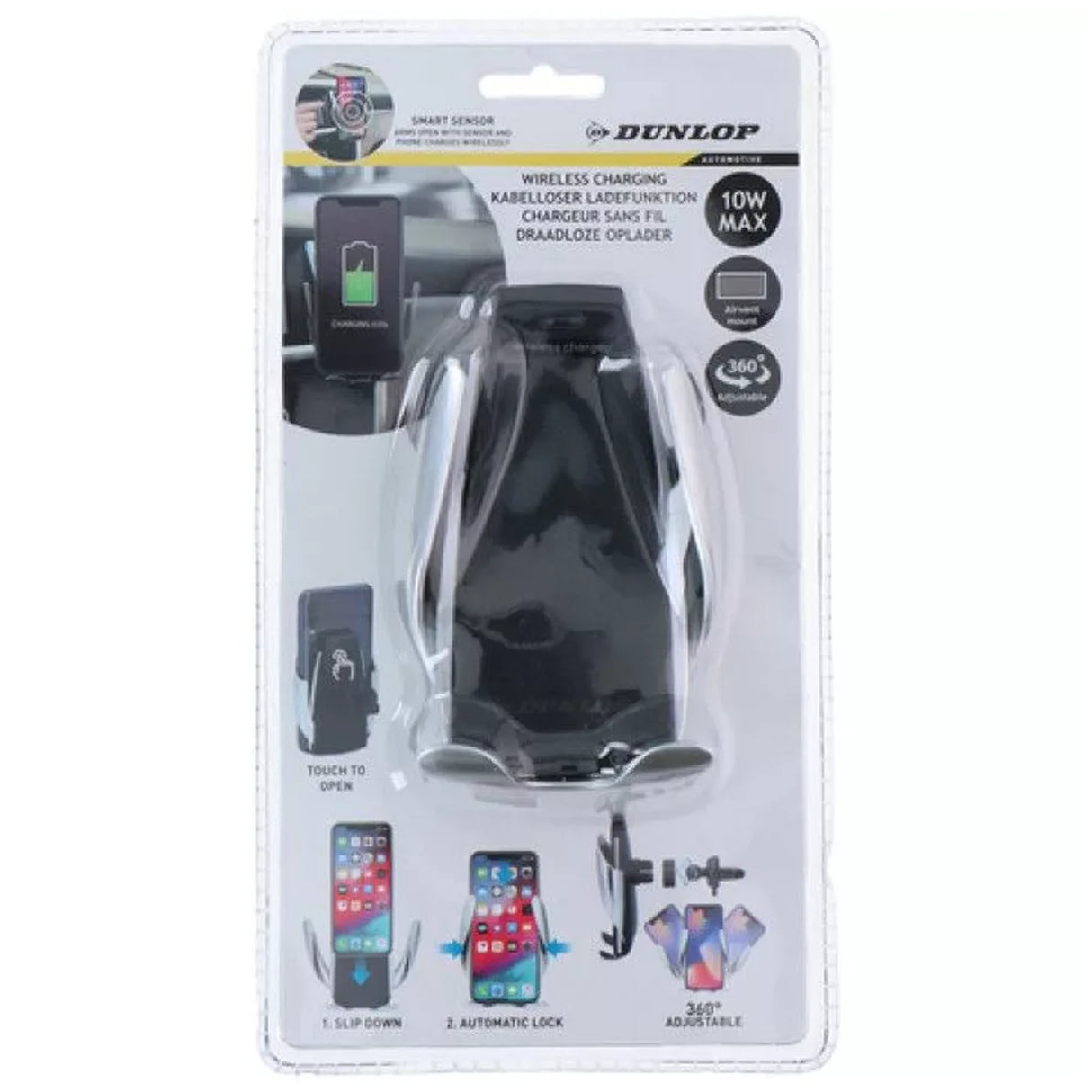 Car Phone Holder & Wireless Charger