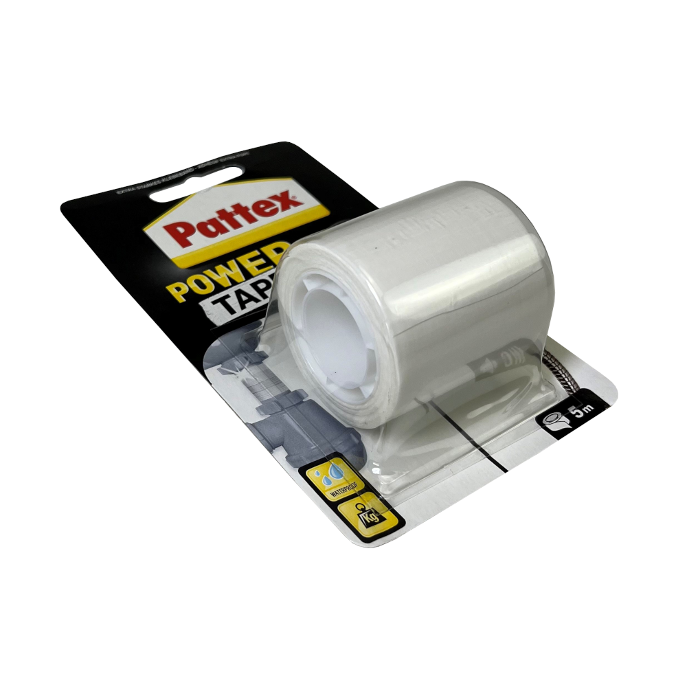 Ruban adhésif étanche blanc 5 m – Pattex Power Tape