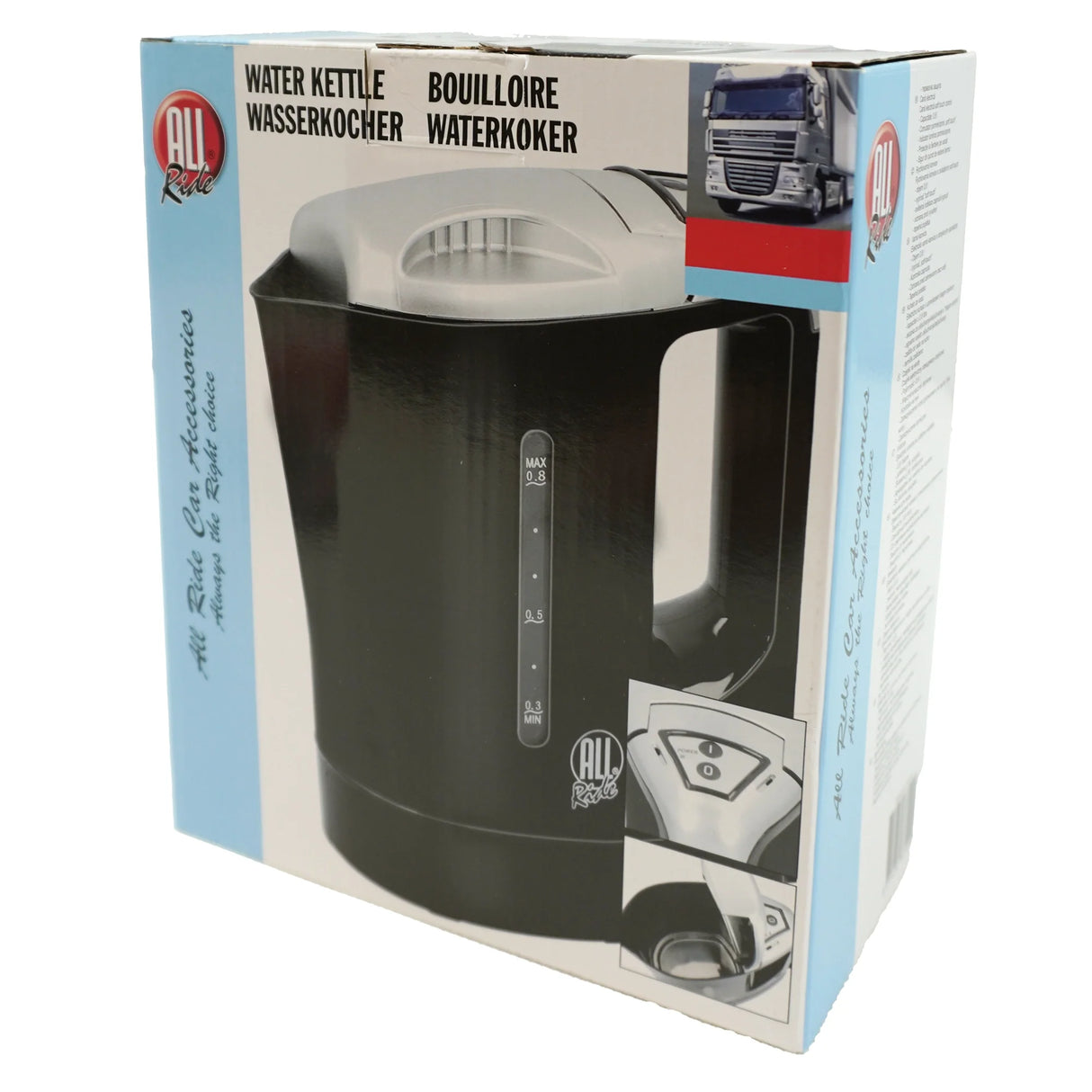 0.8L Car Kettle with Cigarette Lighter Plug
