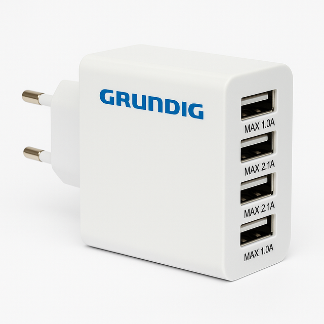 Grundig 4-Port USB Charger 230V