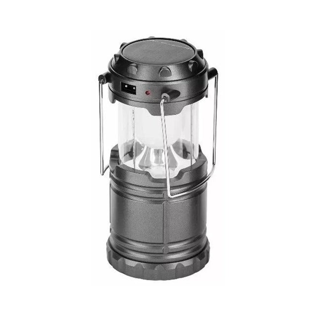 Rechargeable, Solar-Powered, Magnetic Camping Lantern