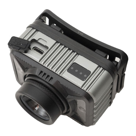 Rechargeable LED Headlamp 1200 Lumens IP65, Focus Adjustable, Motion Sensor