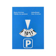 Disco de estacionamiento 15x11 cm
