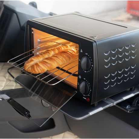 Mini Four Portable 24V 300W – Chauffez vos repas en déplacement