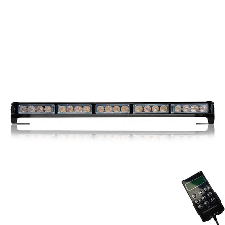Yellow LED Flashing Light Bar with Controller