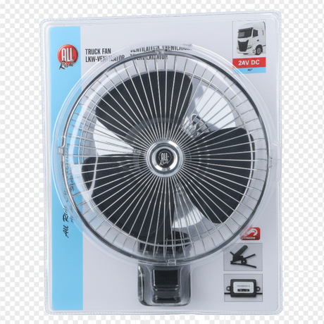 Ventilador de 24V con pinza, 10 pulgadas